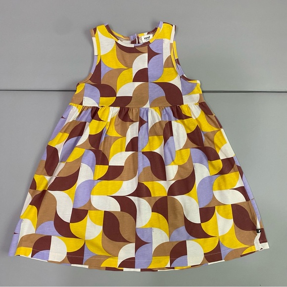 OEUF Freesia Geometric Tank Dress - Picture 3 of 7